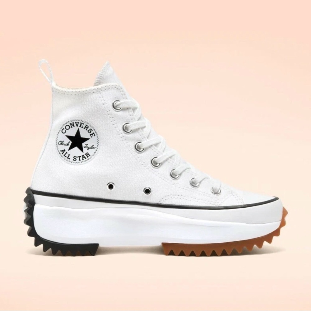 New Converse Run Star Hike Hi Shoes Sneakers - White women’s 10.5 men’s 9